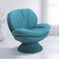 Relax-R Relax-R PORT300150UPH Leisure Accent Chair; Turquoise Blue PORT300150UPH